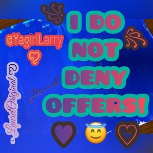 As Long As The Offer Is Reasonable! ☟︎